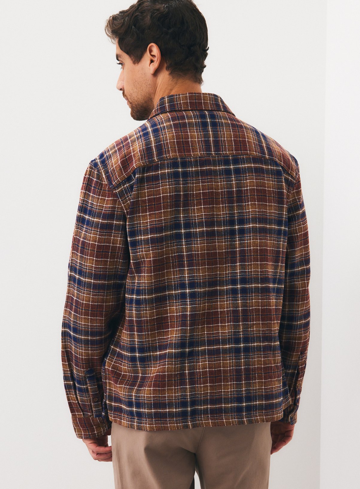 Multi Check Overshirt M - Image 5 thumbnail